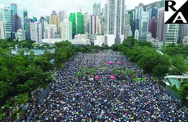 Hong Kong Throng: Can Chinese Tear Gas Choke the Voice of Liberty Rising?