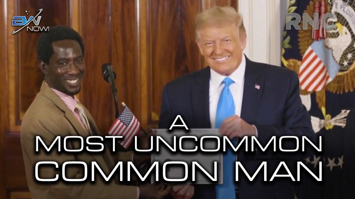 Pardon and Welcome and Unity: Trump's Not Normal, but He Stands Up for Normal People