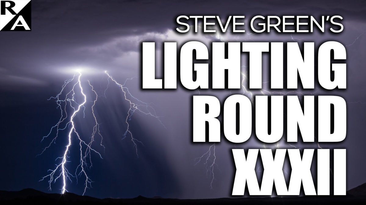 Lightning Round: ACB to "Execute" Abortion Customers as Trump Pwns Media with Wi-Fi Password