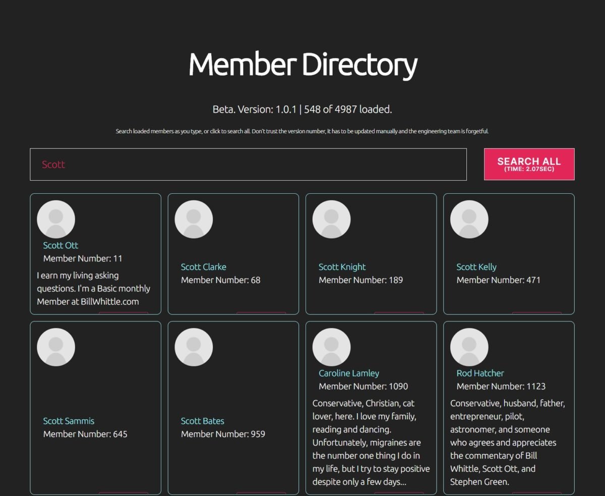 Need for Speed: Member Directory Beta Shows Hope for Future