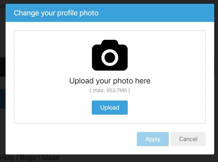 Update Profile Photo Step 3