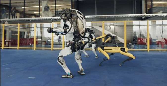 Boston Dynamics Dance