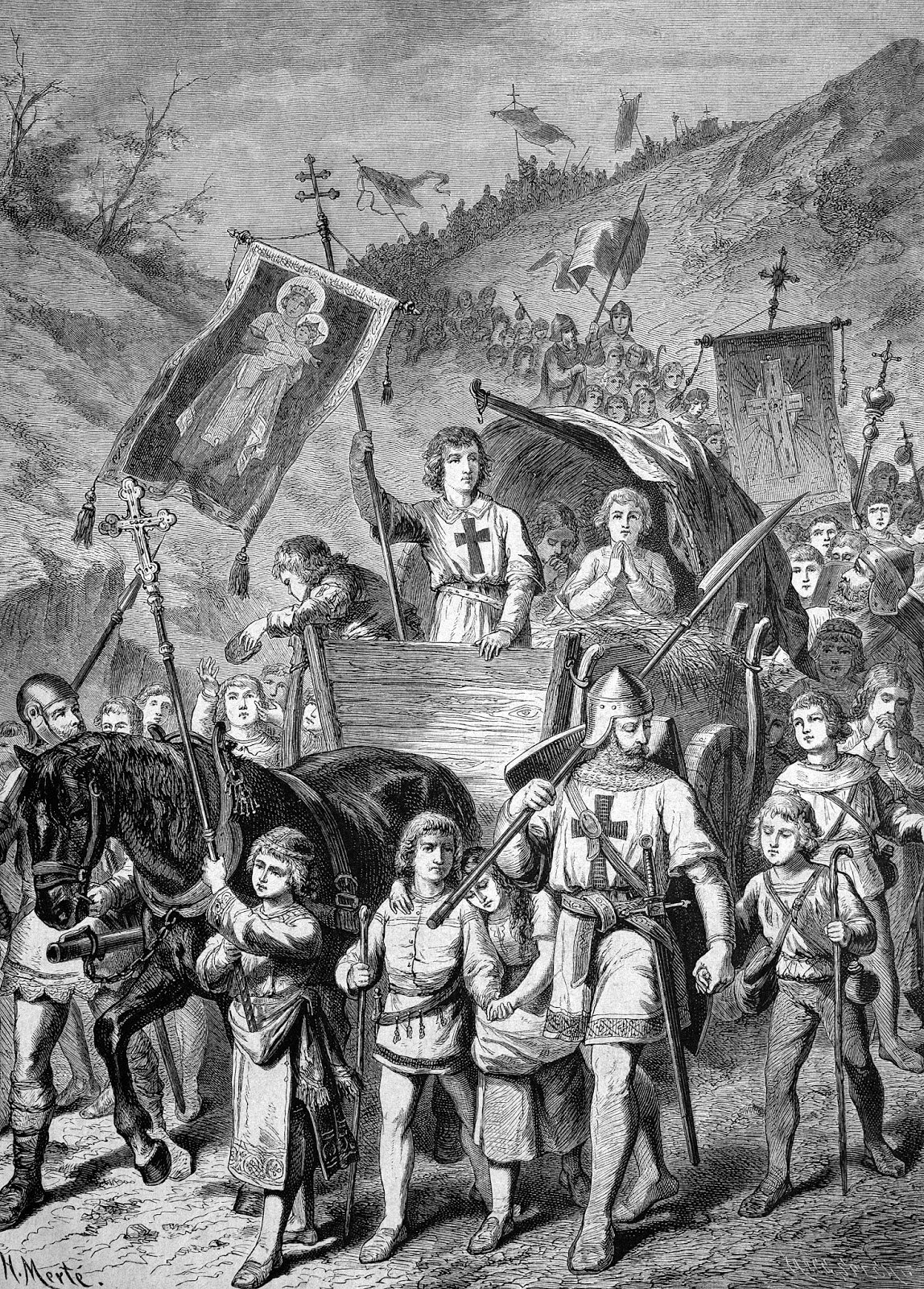 ChildrensCrusadeEngravingBBCHistory-dc392891