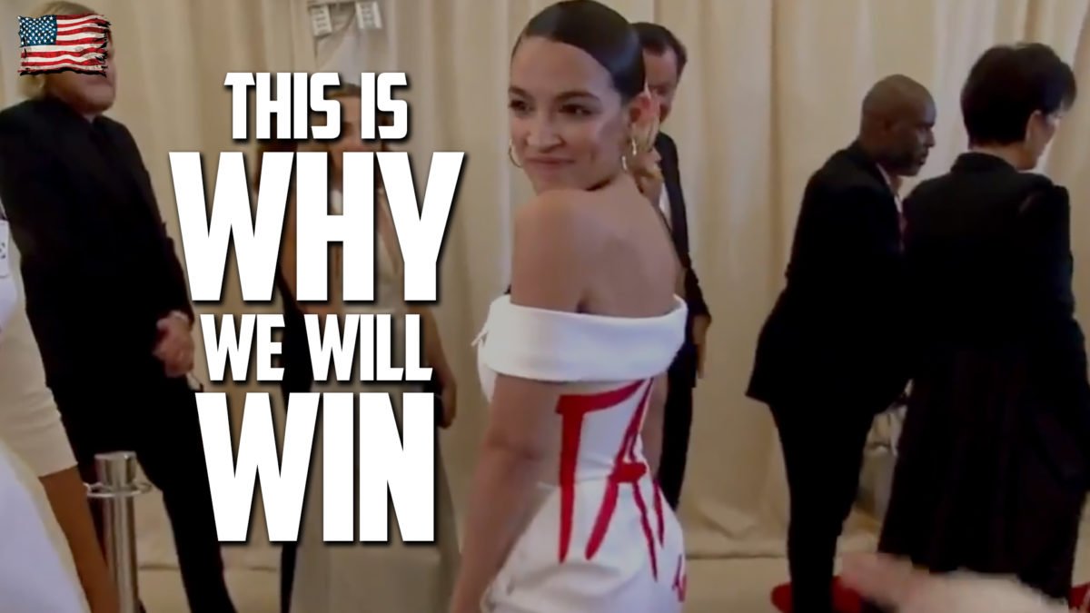 Why We Win: AOC in 'Tax the Rich' Gown, a Simply Irresistible Picture of Conservative Victory