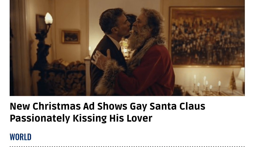 Gay Santa Claus kissing his lover-d59ebba8