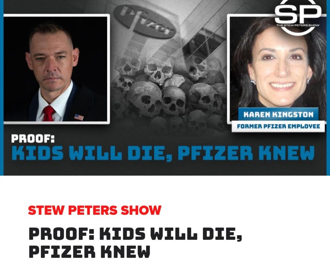 Peters Kingston Pfizer knew Kids would die-f3c796da