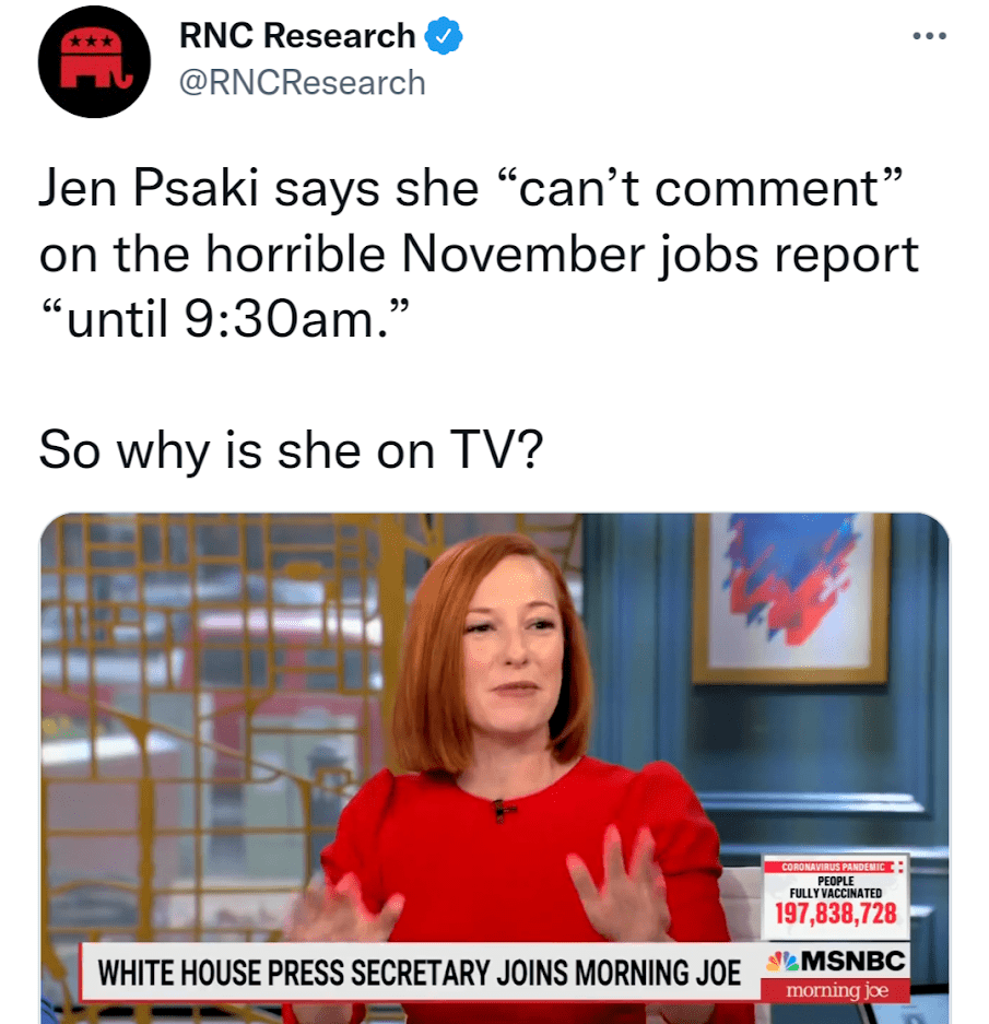 Horrible Jobs Report Psaki says she can't comment-b1dc5844