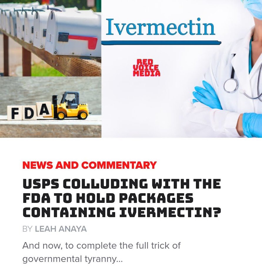 USPS FDA collude to hold packages of Ivermectin-b5b4e1de
