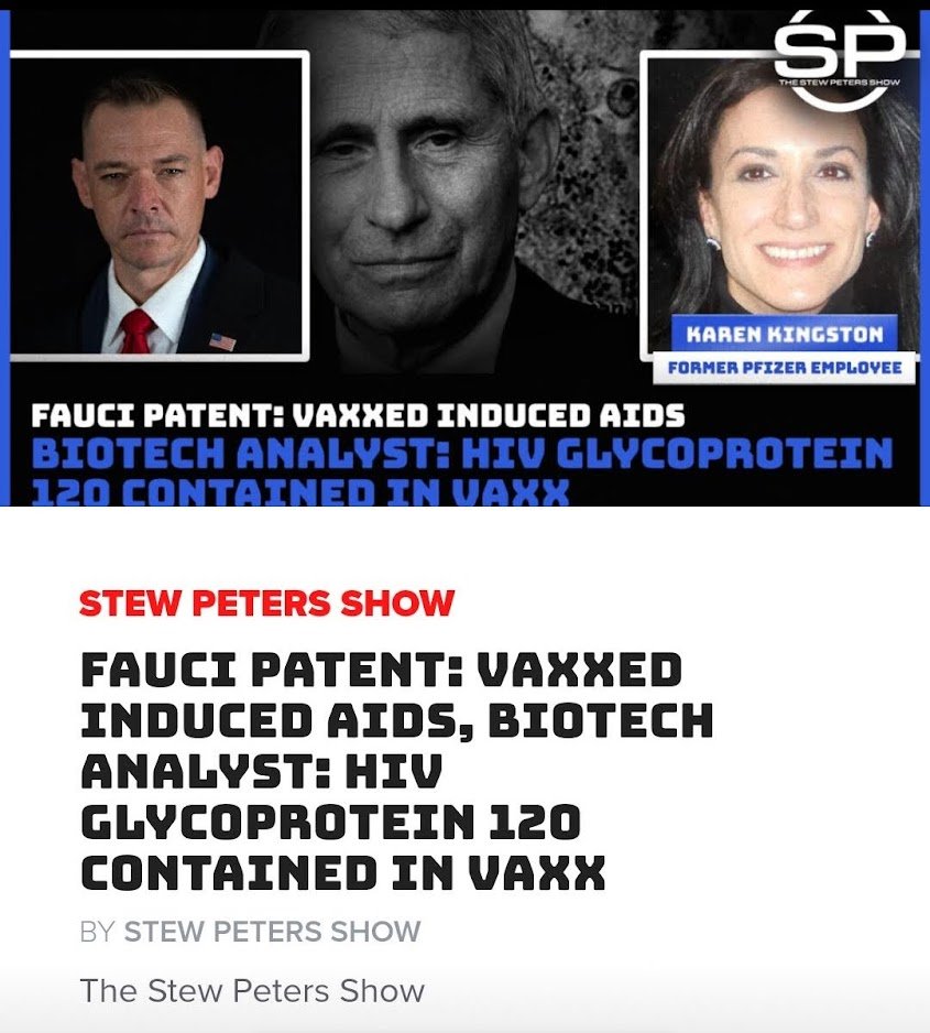 Vaxxed Induced AIDS HIV Glycoprotein 120 in the Jab-6afc83b3