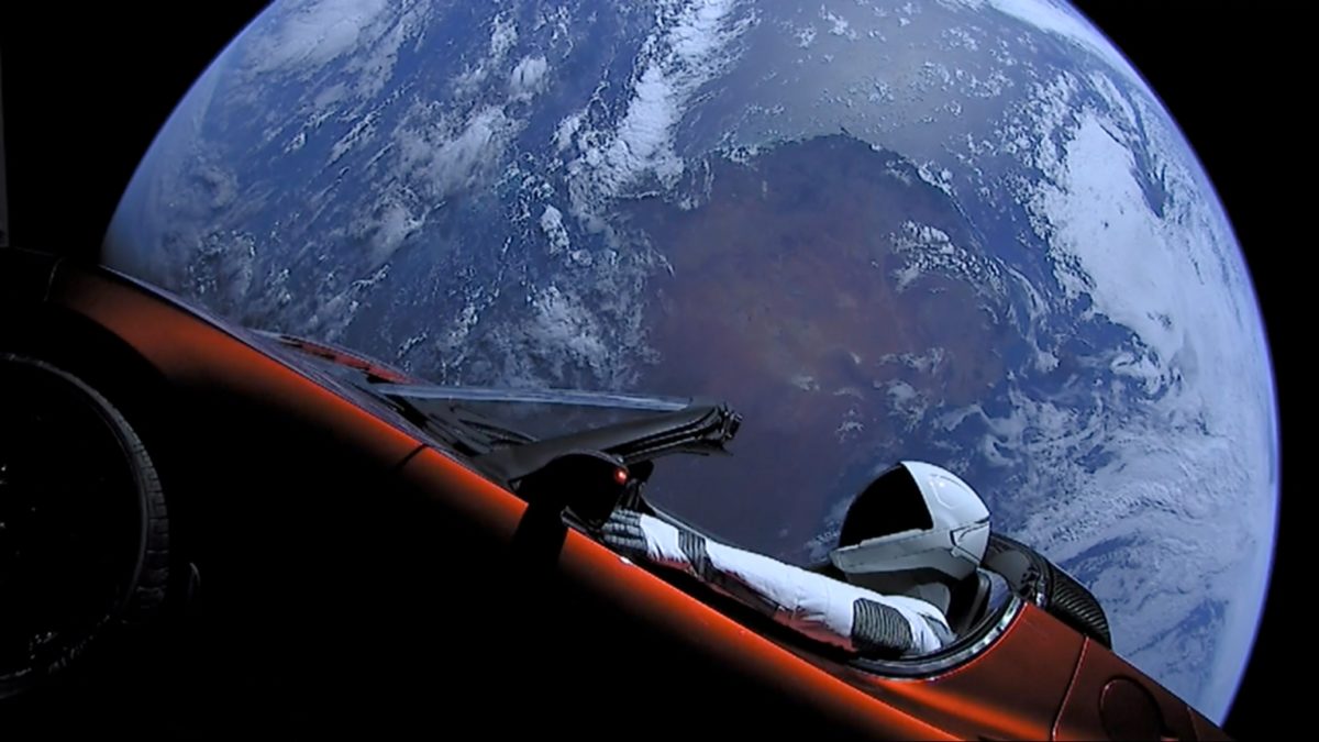 Tesla in Space