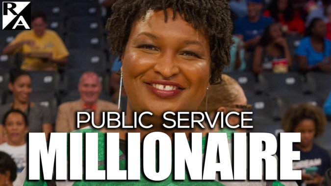Public Service Millionaire: Losing Candidate Stacey Abrams Suddenly Wallows in Wealth