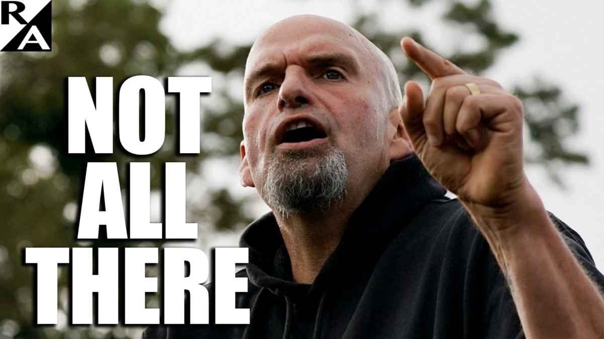Not All There: Democrat Senate Candidate Fetterman's Stroke Aftermath Ignored by Media