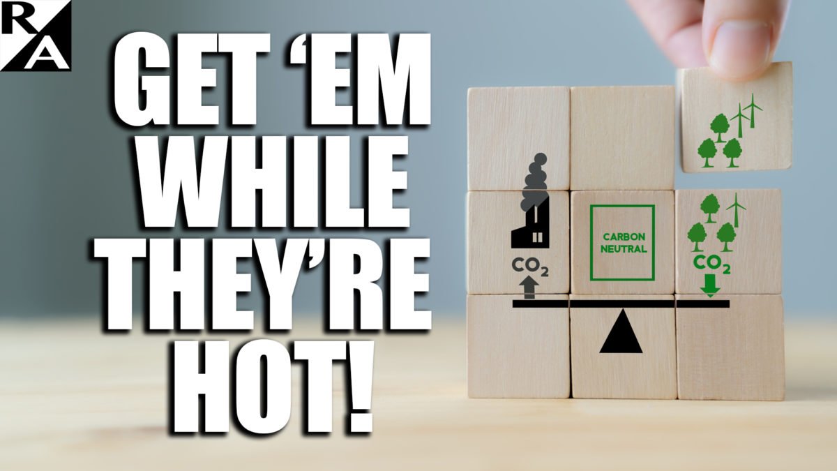 Hot Tip: Looming Carbon Credit Shortage Threatens Supply of Imaginary Virtue, So Stock Up Now